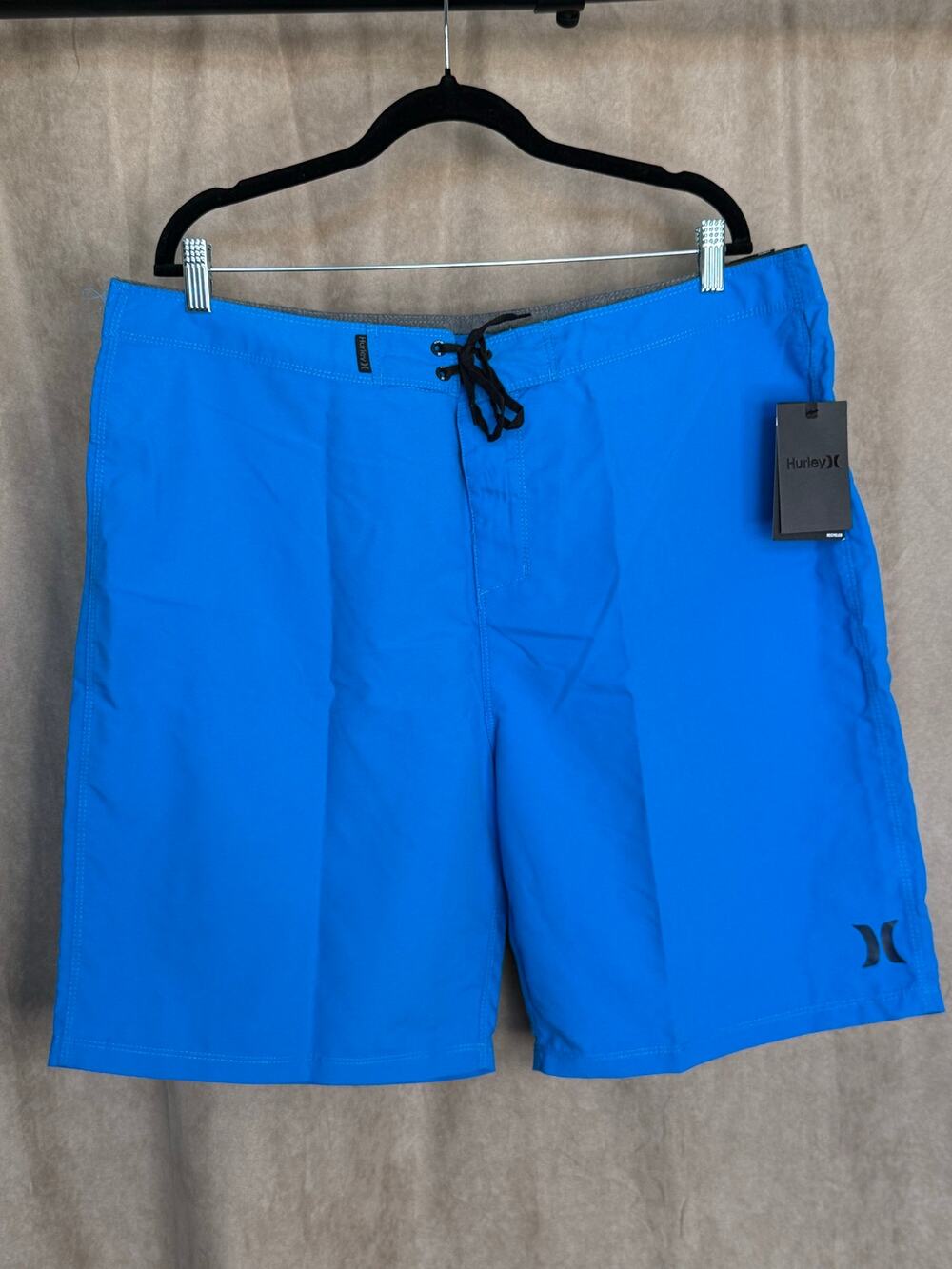 Hurley One and Only Blue 21” Swim Trunks Shorts Boardshorts 38 NWT